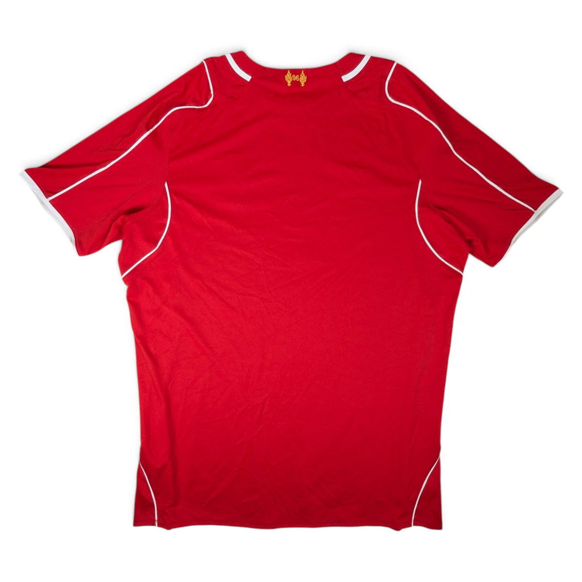 Liverpool Warrior Home Football Jersey 2014 (L) [Good]