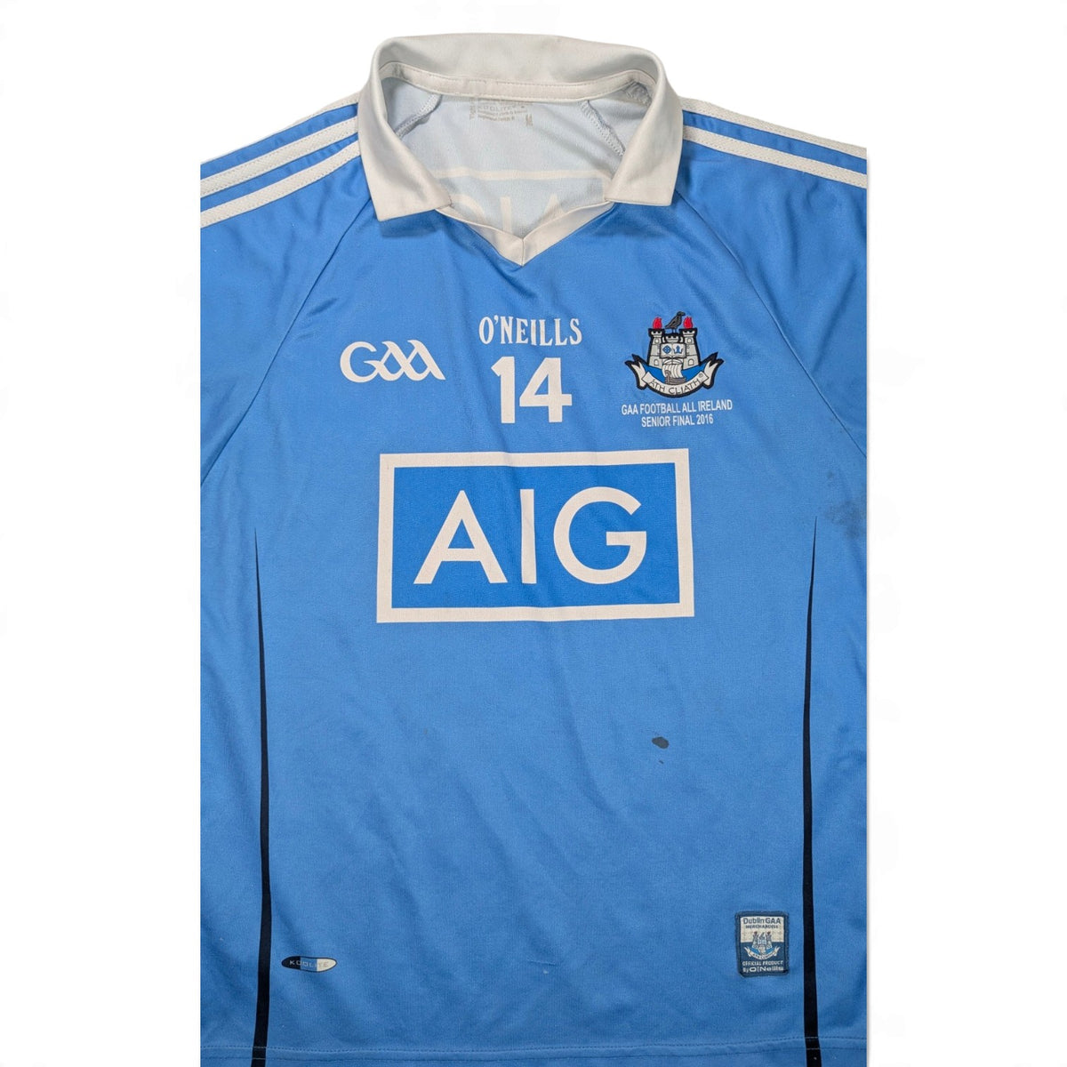 Dublin O'Neills Home GAA Jersey 2016 #14 (M) [Average]
