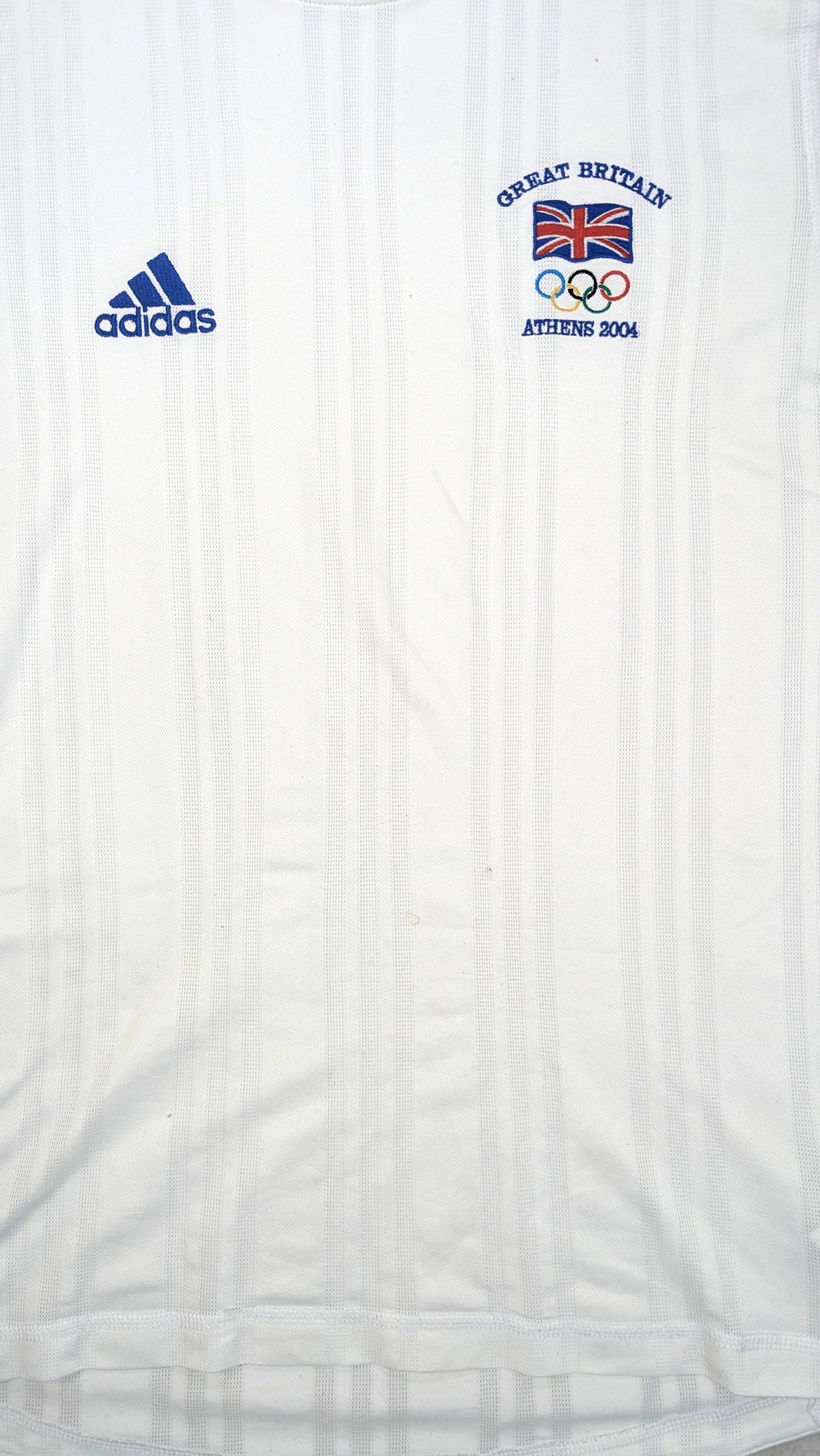 Great Britain adidas Training Athletics Jersey 2004 Athens Olympics (M) [Good]