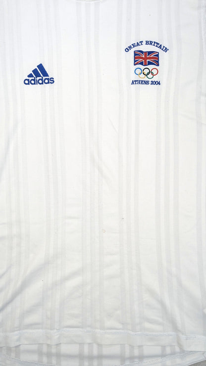 Great Britain adidas Training Athletics Jersey 2004 Athens Olympics (M) [Good]