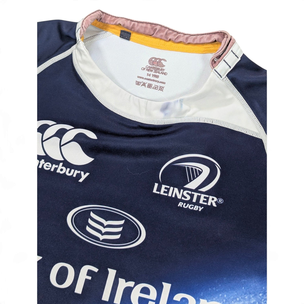 Leinster Canterbury Home Rugby Jersey 2009 (14 Years) [Fair]