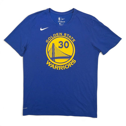 Golden State Warriors Nike Basketball T-Shirt 2020s Steph Curry #30 (L) [Good]