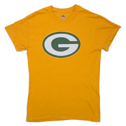Greenbay Packers Majestic American Football T-Shirt 2013 Eddie Lacy #27 (S) [Fair]