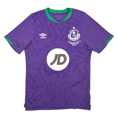 Shamrock Rovers Player Issue Umbro Away Football Jersey 2020 #18 (S) [Average]