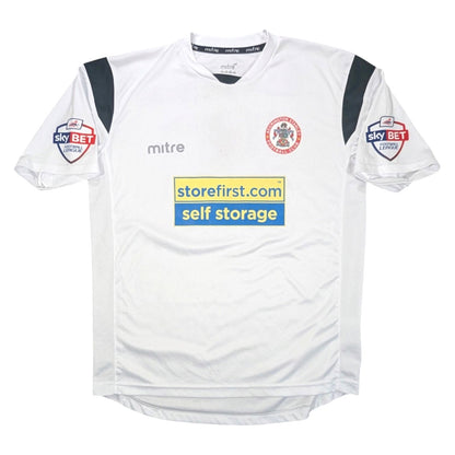 Accrington Stanley Player Issue Mitre Third Football Jersey 2014 John O'Sullivan #18 (M) [Good]
