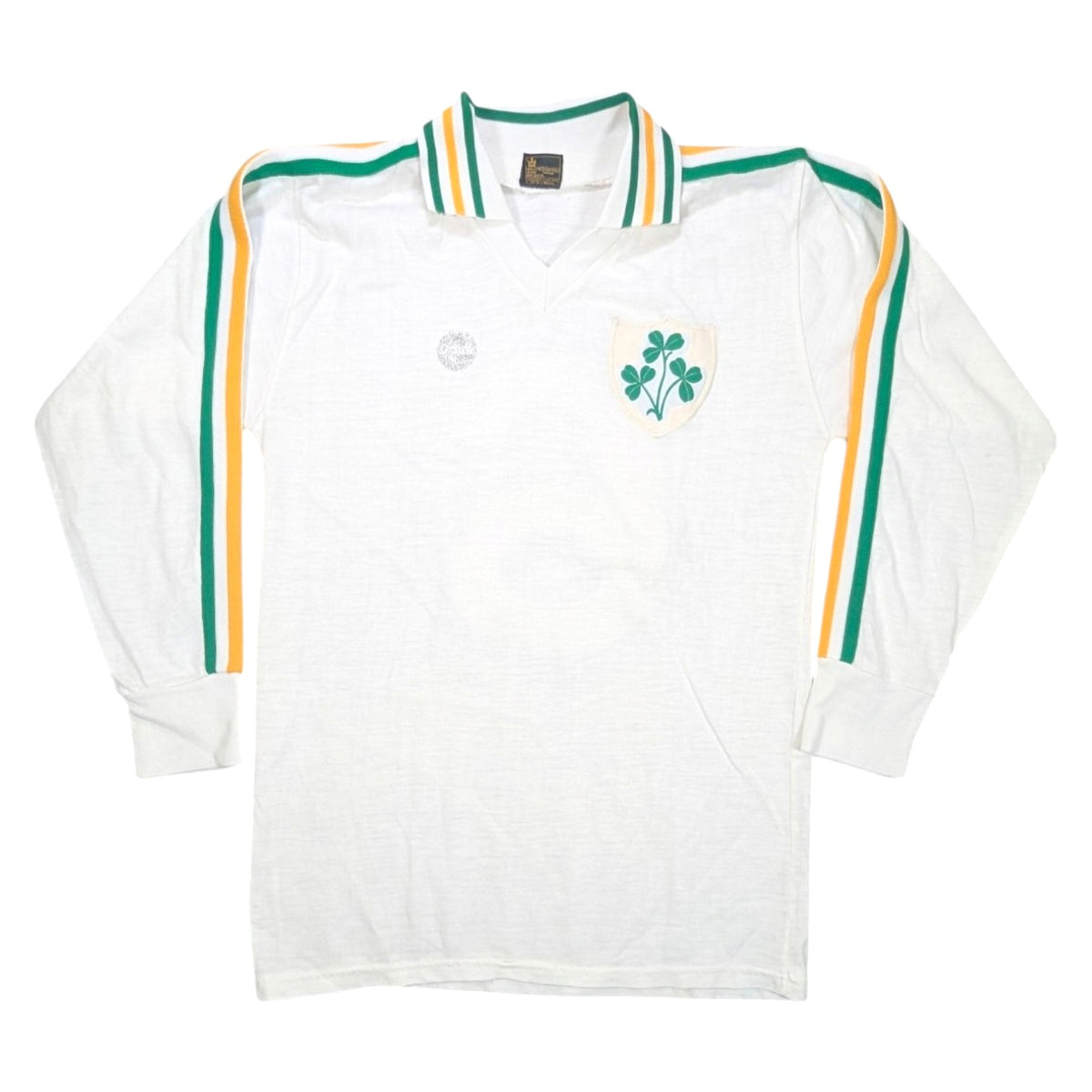 Republic of Ireland Player Issue O'Neills Away Football Jersey 1980 #6 (XS) [Very Good]