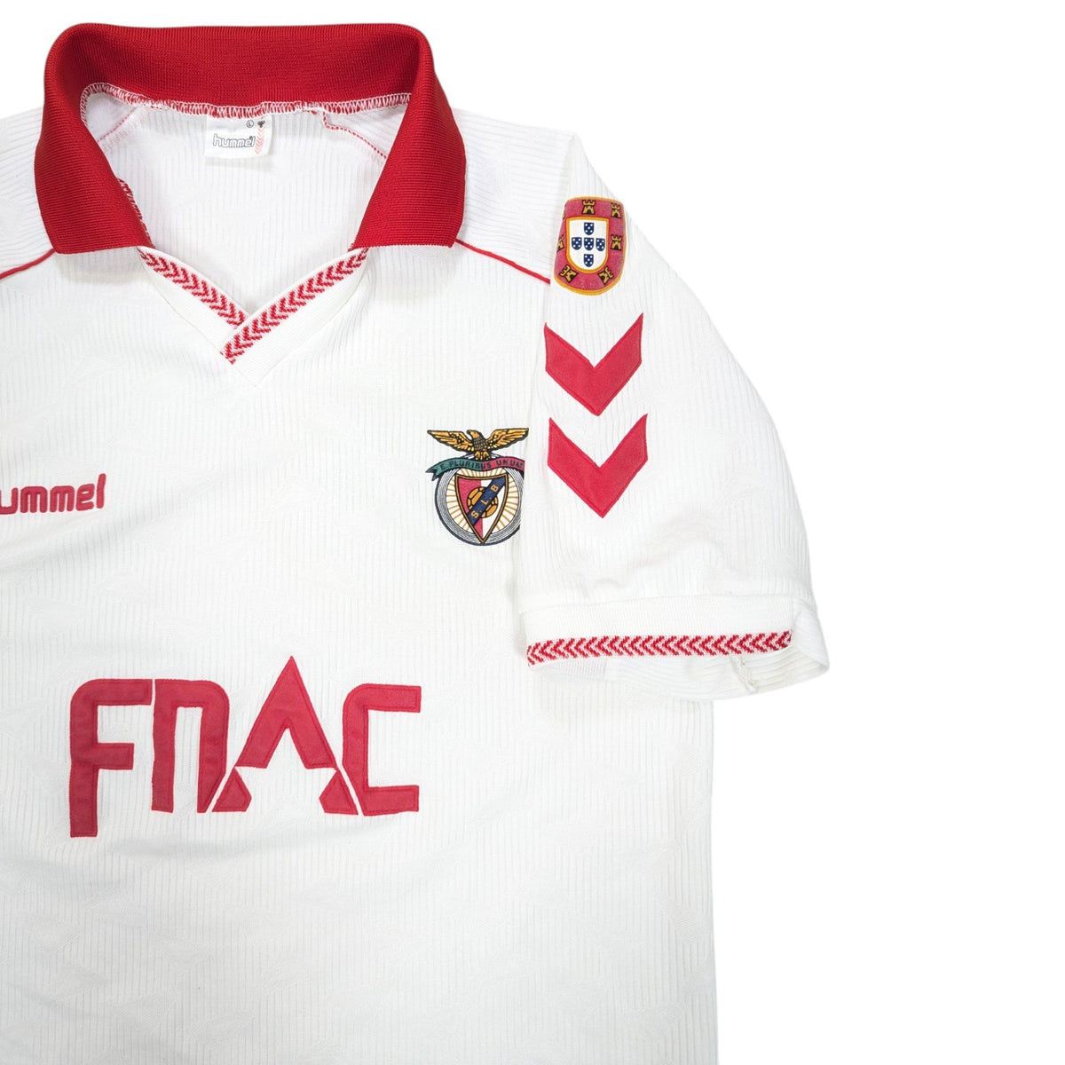 Benfica Hummel Away Football Jersey 1991 (L) [Good]