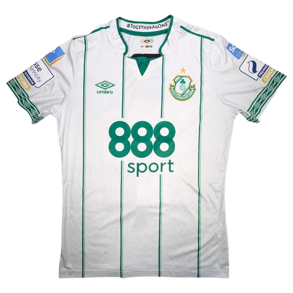 Shamrock Rovers Player Issue Umbro Away Football Jersey 2022 Gary O'Neill #16 (S) [Good]