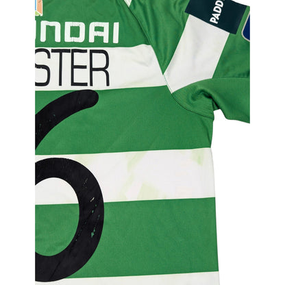 Shamrock Rovers Player Issue New Balance Home Football Jersey 2017 McAllister #16 (M) [Fair]