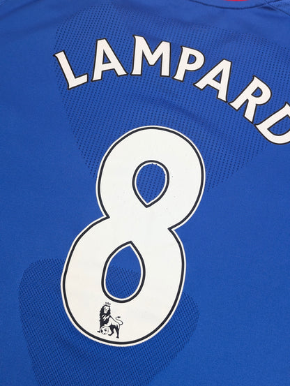 Chelsea adidas Home Football Jersey 2010 Lampard #8 (L) [Fair]