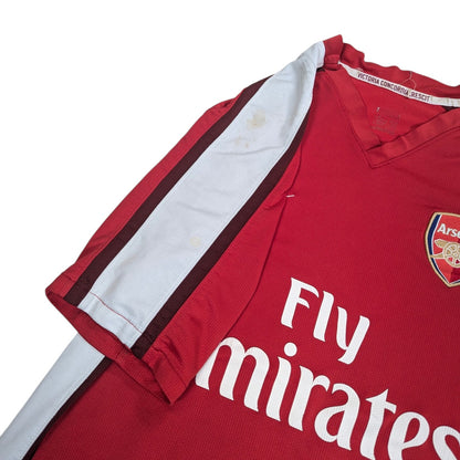 Arsenal Nike Home Football Jersey 2008 (M) [Fair]
