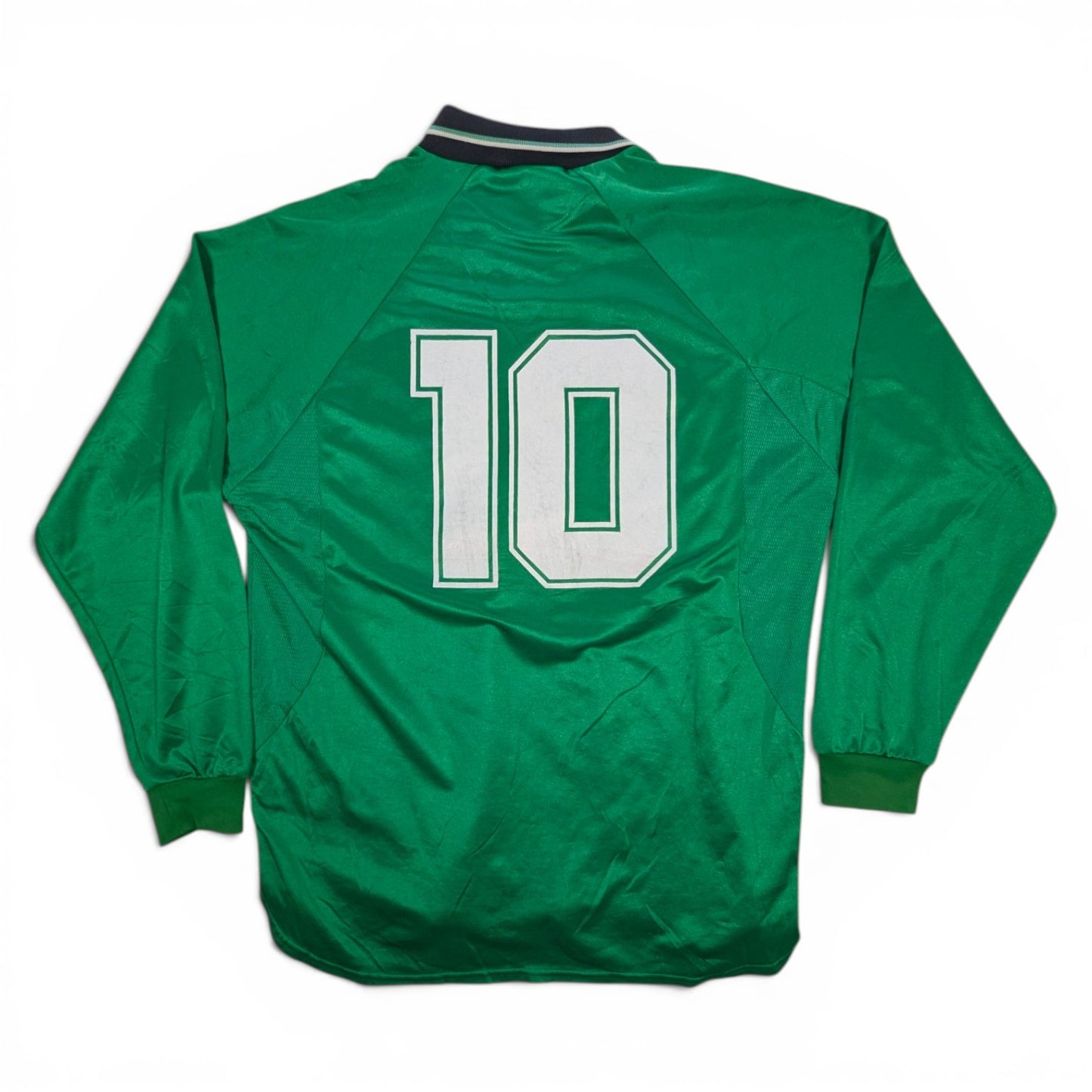 Pena El Caseron Player Issue Umbro Home Football Jersey 1990s #10 (XL) 