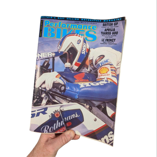  Performance Bikes Magazine Motorsports Magazine 1988