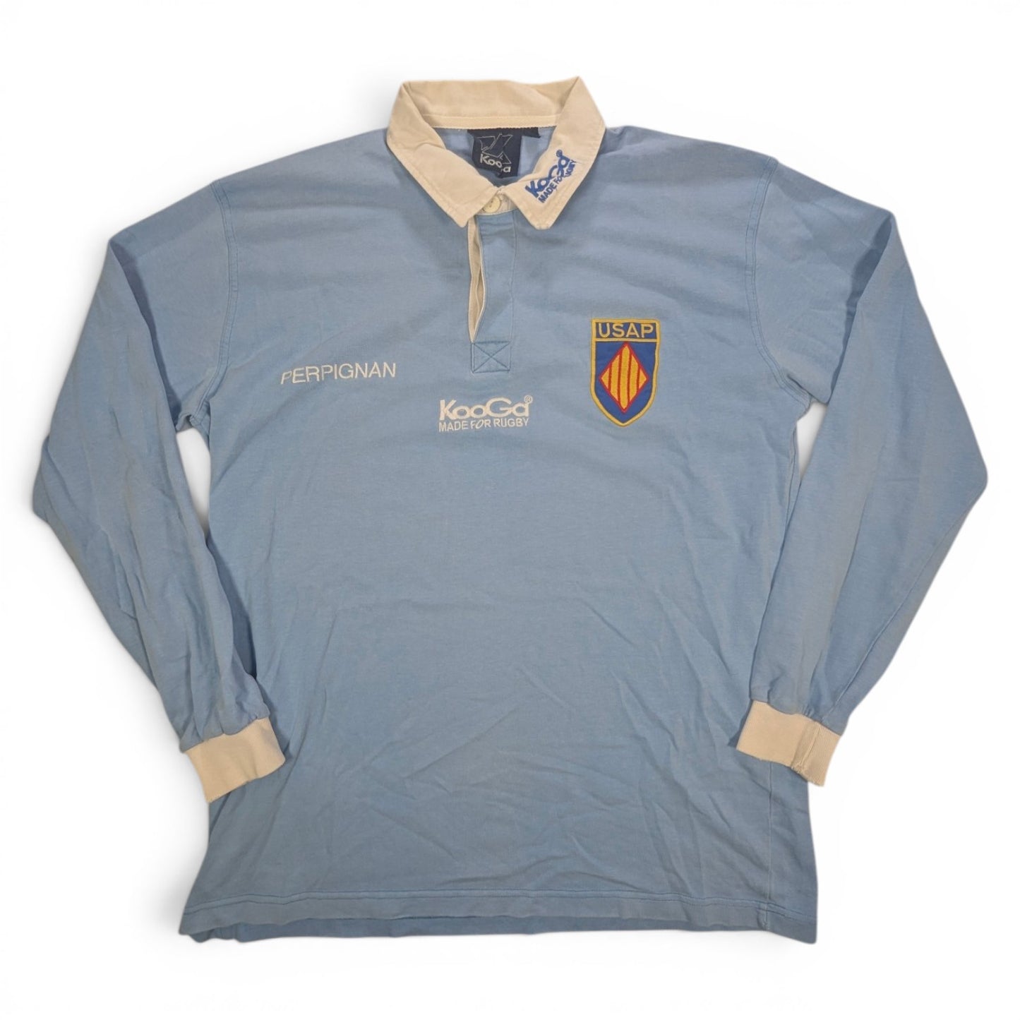 Perpignan KooGa Away Rugby Jersey 2000s (L) 