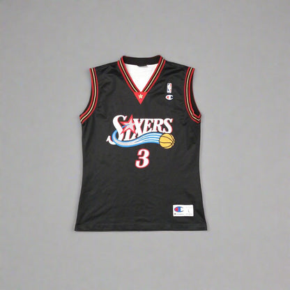 Philadelphia 76ers 1997 / 06 Basketball Jersey Champion (Large) Allen Iverson #35