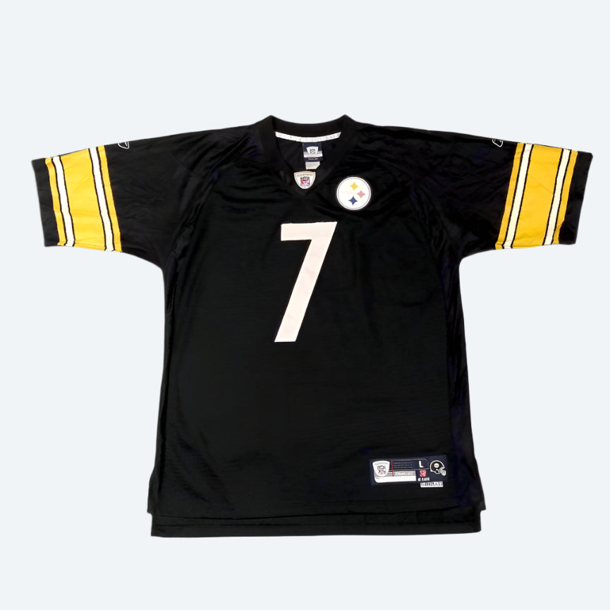 Pittsburgh Steelers #7 Roethlisberger NFL  Jersey Reebok (L) shirts v skins