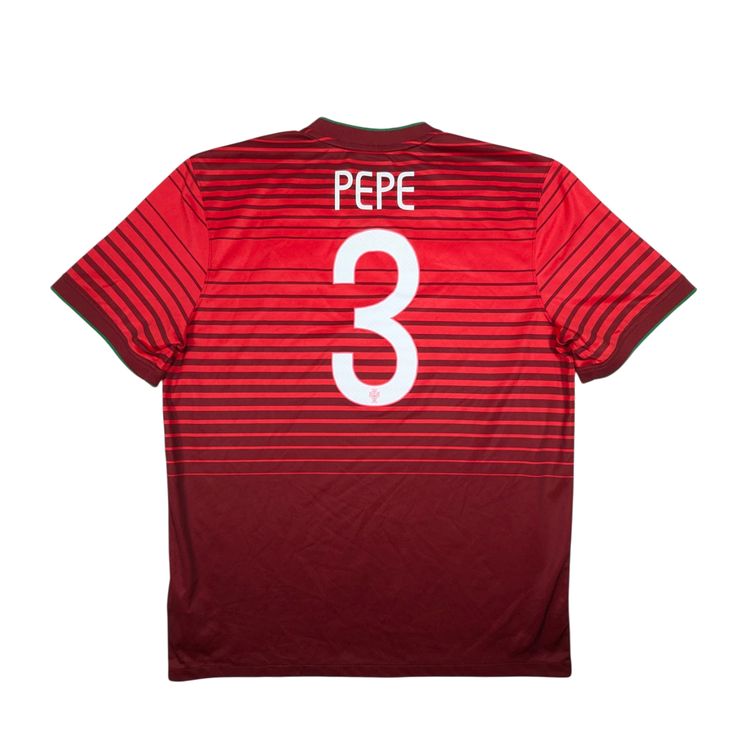 Portugal Nike Home Football Jersey 2014 Pepe #3 (XL) 