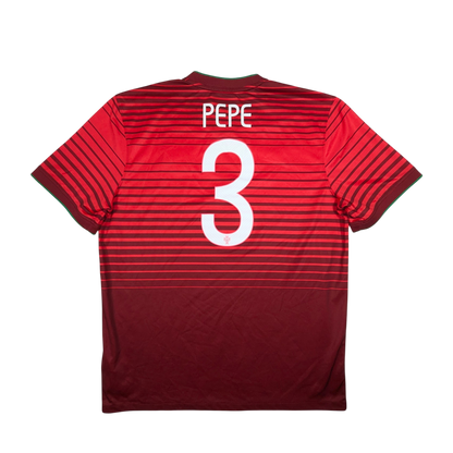 Portugal Nike Home Football Jersey 2014 Pepe #3 (XL) 