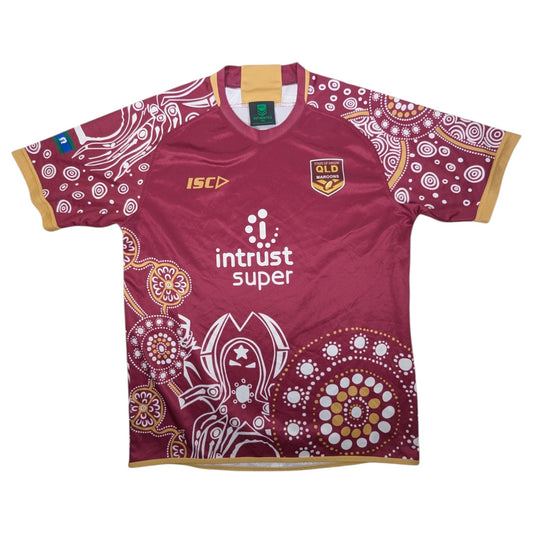 Queensland Maroons ISC Rugby League Jersey 2018 (2XL)
