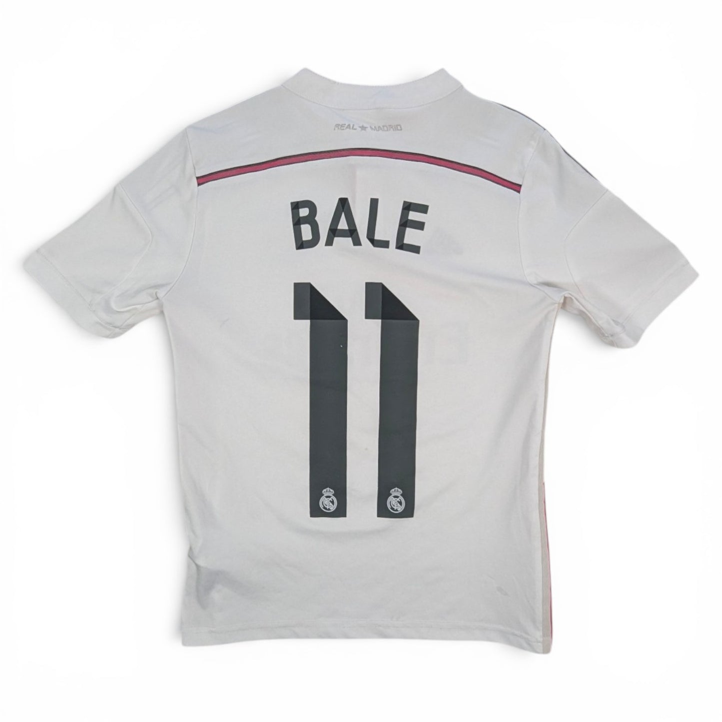 Real Madrid adidas Home Football Jersey 2014 Bale #11 (11-12 Years)