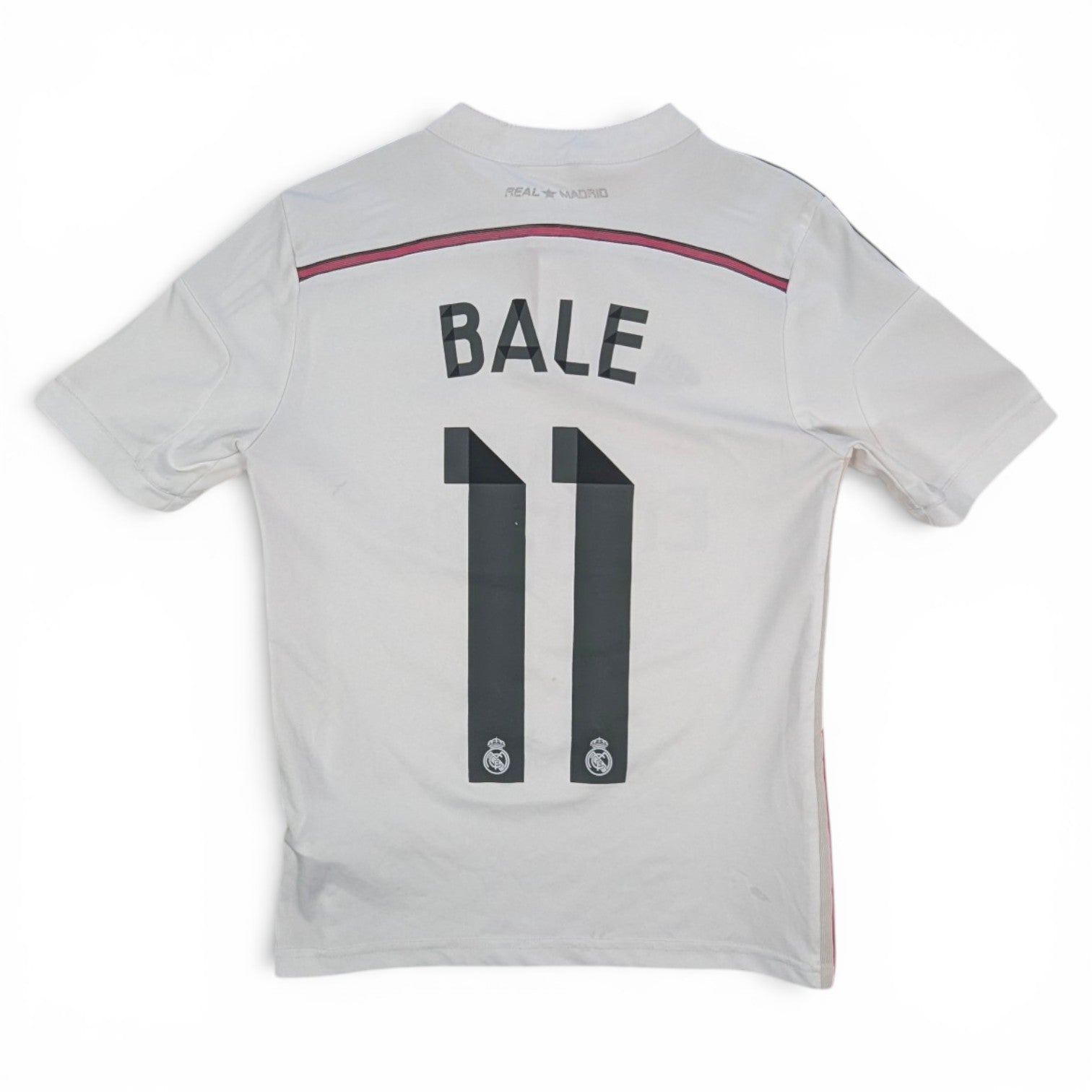 Real Madrid adidas Home Football Jersey 2014 Bale #11 (11-12 Years)