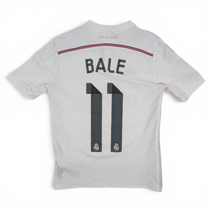 Real Madrid adidas Home Football Jersey 2014 Bale #11 (11-12 Years)