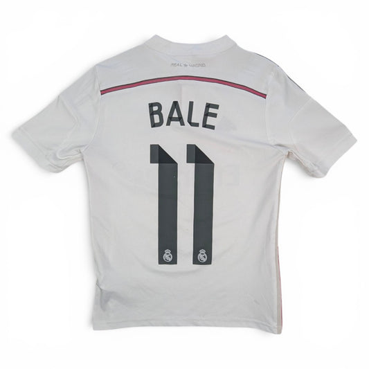 Real Madrid adidas Home Football Jersey 2014 Bale #11 (11-12 Years)