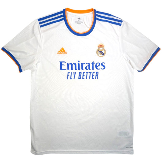 Real Madrid adidas Home Football Jersey 2021 (XL) [Excellent]