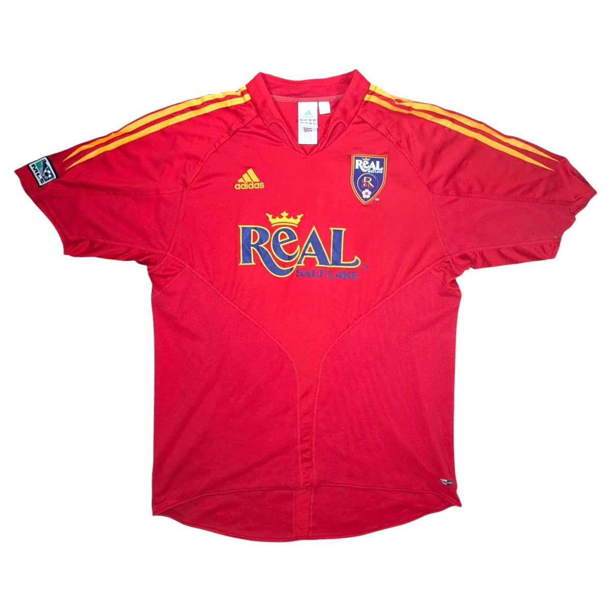 Real Salt lake adidas Home Football Jersey 2005 (XL) [Very Good]