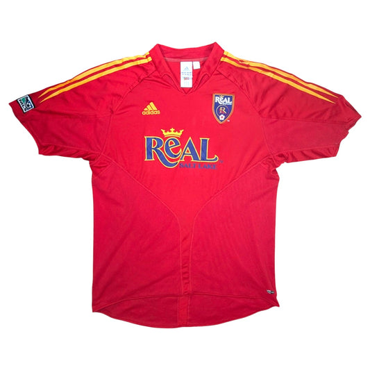 Real Salt lake adidas Home Football Jersey 2005 (XL) [Very Good]