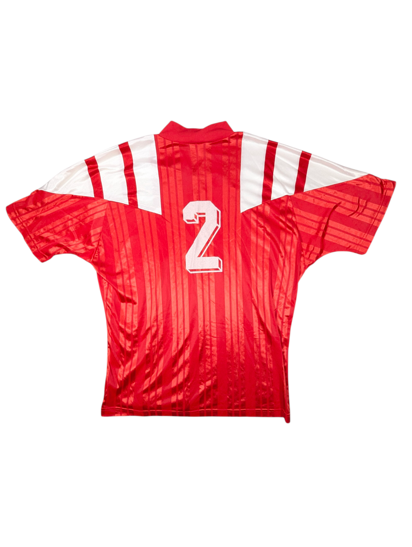  Red adidas Home Football Jersey 1993 #2