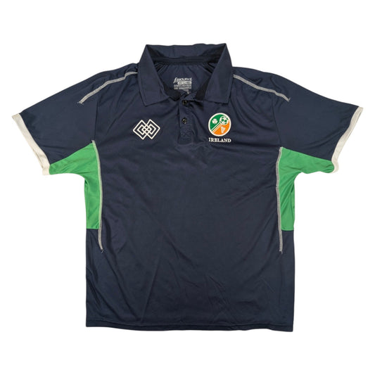 Republic of Ireland Bourke Sports Football Polo Shirt 2024 Saipan (L) [Very Good]