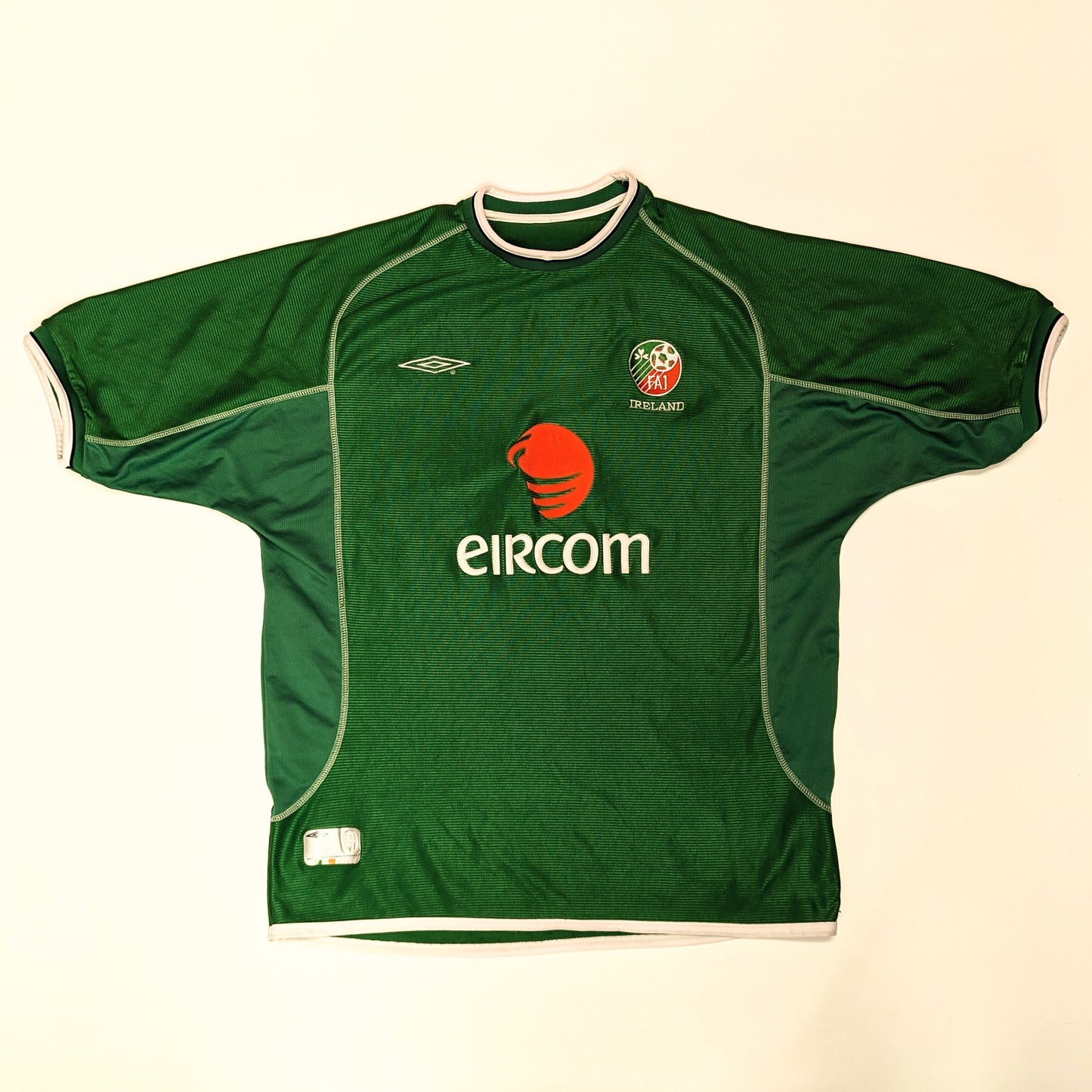 Republic of Ireland Football  Home  Jersey  2001 / 02  Umbro        N/A SVS2178  
