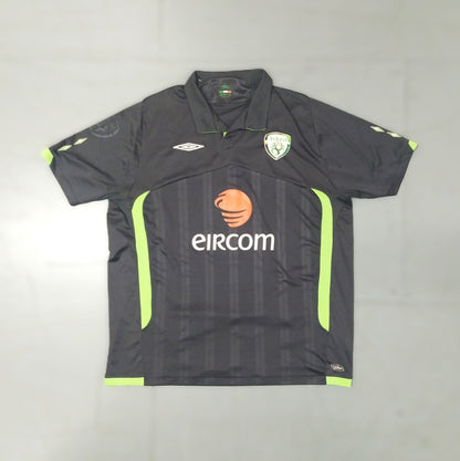Republic of Ireland Football  Short Sleeve  Away  Jersey  2008 / 09  Umbro     Unisex Adults       Eircom  Republic of ireland Eire Irish Vintage retro world cup european championshop COYBIG COYGIG   SHIRTS V SKINS   