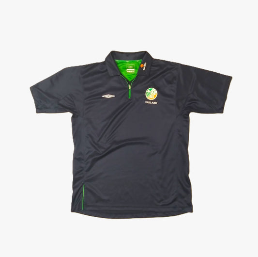 Republic of Ireland Football  Short Sleeve  Casual  Polo  2004 / 05  Umbro     Unisex Adults       Eircom  Republic of ireland Eire Irish Vintage retro world cup european championshop COYBIG COYGIG   SHIRTS V SKINS   