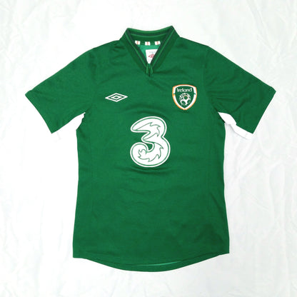 Republic of Ireland Football  Short Sleeve  Home  Jersey  2013 / 14  Umbro     Unisex Adults       3 Three  Republic of ireland Eire Irish Vintage retro world cup european championshop COYBIG COYGIG   SHIRTS V SKINS   