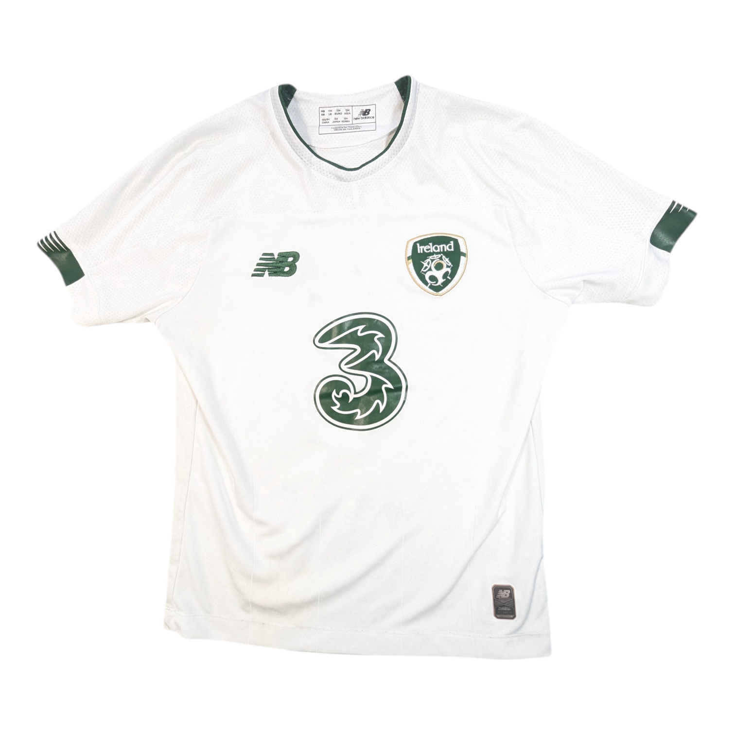 Republic of Ireland New Balance Football Jersey 2019 (8-9 Years) 