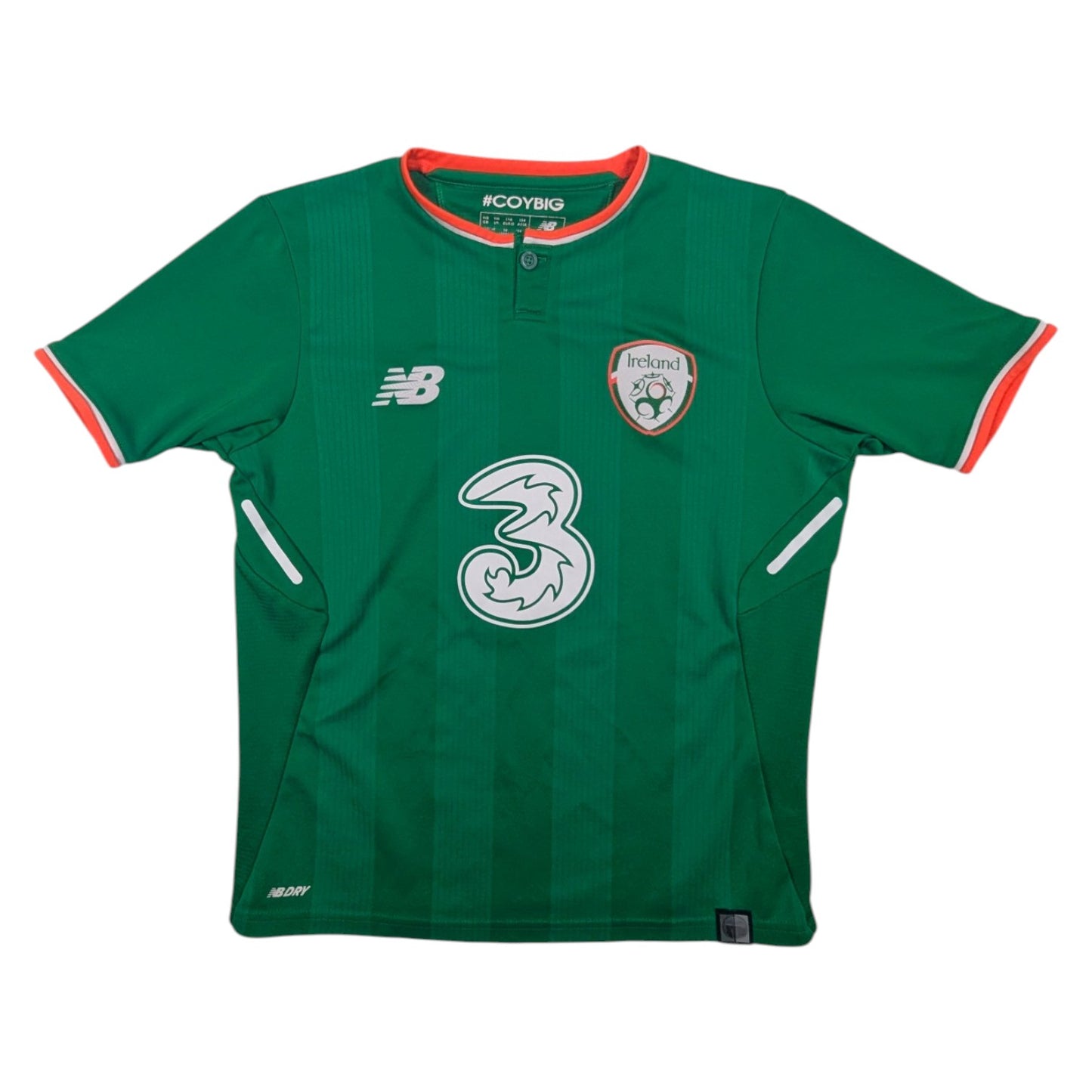 Republic of Ireland New Balance Home Football Jersey 2017 (8 Years)