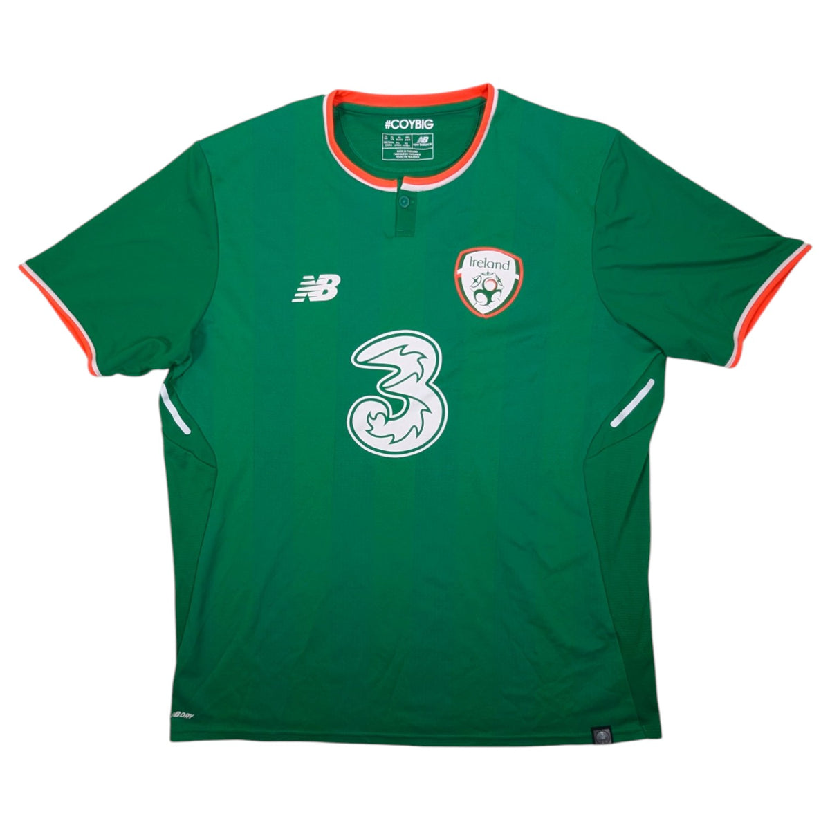  Republic of Ireland New Balance Home Football Jersey 2017 (XL)