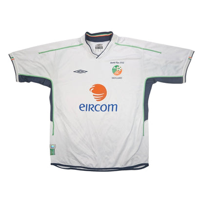 Republic of Ireland Umbro Away Football Jersey 2002 (L)