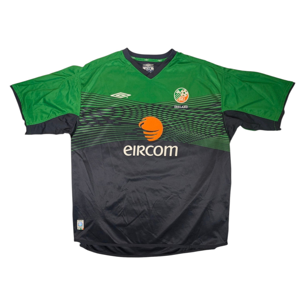  Republic of Ireland Umbro Football Jersey 2003 (2XL) [Very Good]