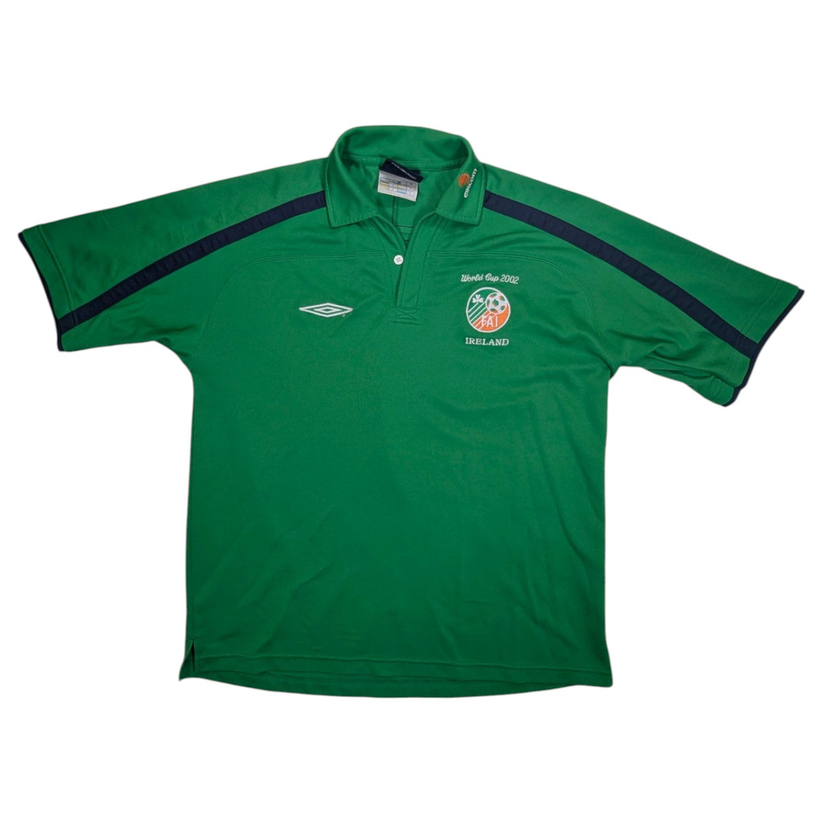Republic of Ireland Umbro Football Polo Shirt 2001 (L) [Fair]