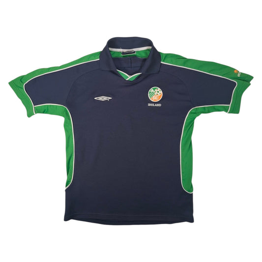 Republic of Ireland Umbro Football Polo Shirt 2003 (L) [Good]
