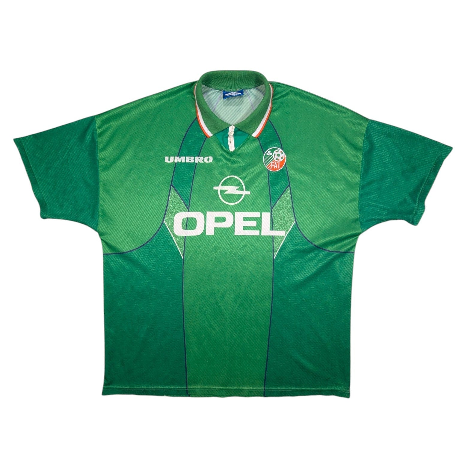 Republic of Ireland Umbro Home Football Jersey 1994 (2XL) 