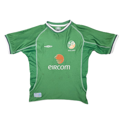  Republic of Ireland Umbro Home Football Jersey 2002 (12 Years)