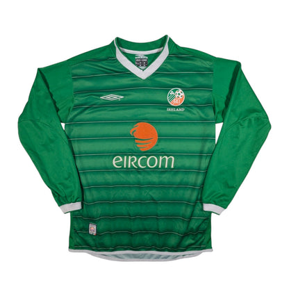  Republic of Ireland Umbro Home Football Jersey 2003