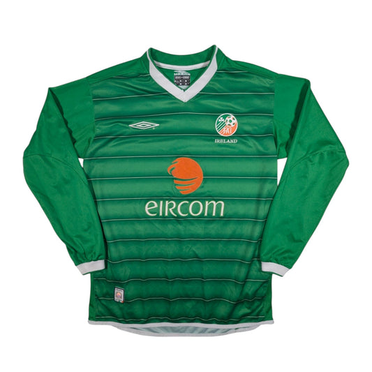  Republic of Ireland Umbro Home Football Jersey 2003