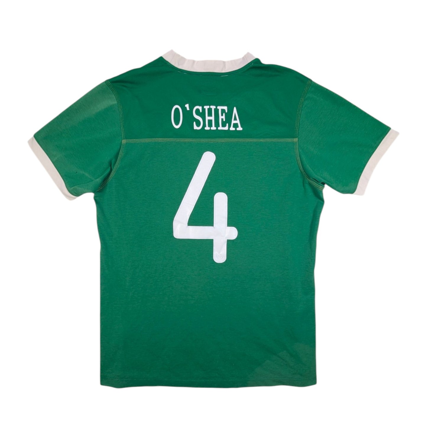 Republic of Ireland Umbro Home Football Jersey 2010 John O'Shea #4 (M) 