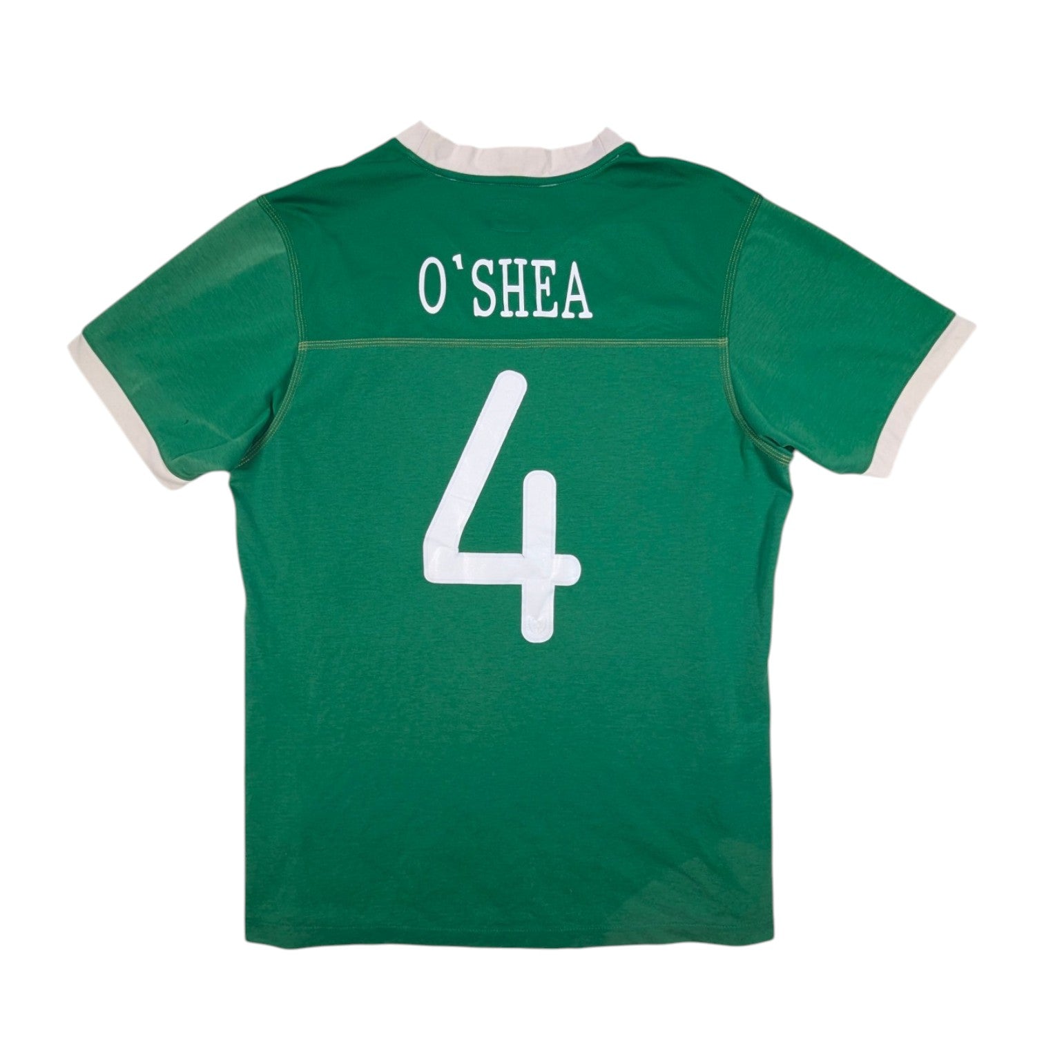 Republic of Ireland Umbro Home Football Jersey 2010 John O'Shea #4 (M) 