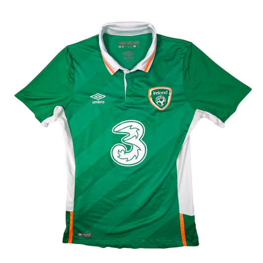  Republic of Ireland Umbro Home Football Jersey 2016
